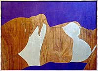 peinture sur bois