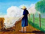 Huile sur toile