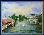 Huile sur toile