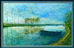 Huile sur toile