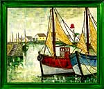 Huile sur toile
