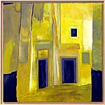 Acrylique mixte sur toile