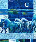Mixte sur toile
