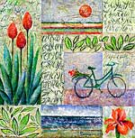 Mixte sur toile