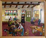 Huile sur toile