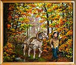 Huile sur toile